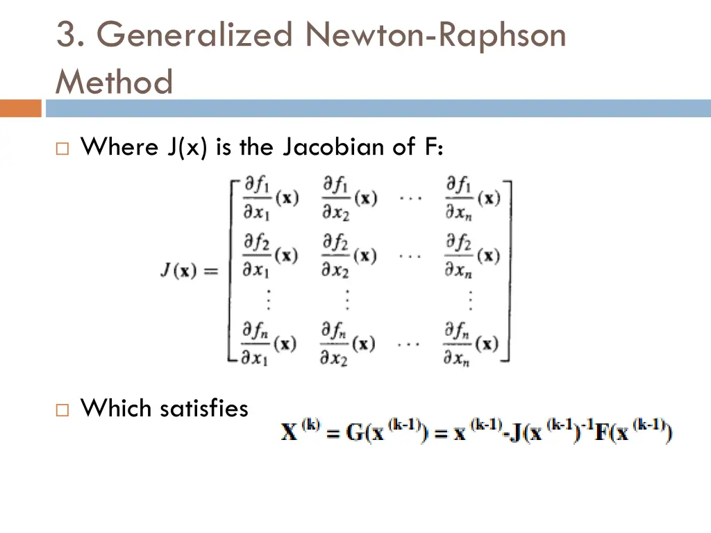 3 generalized newton raphson method 2