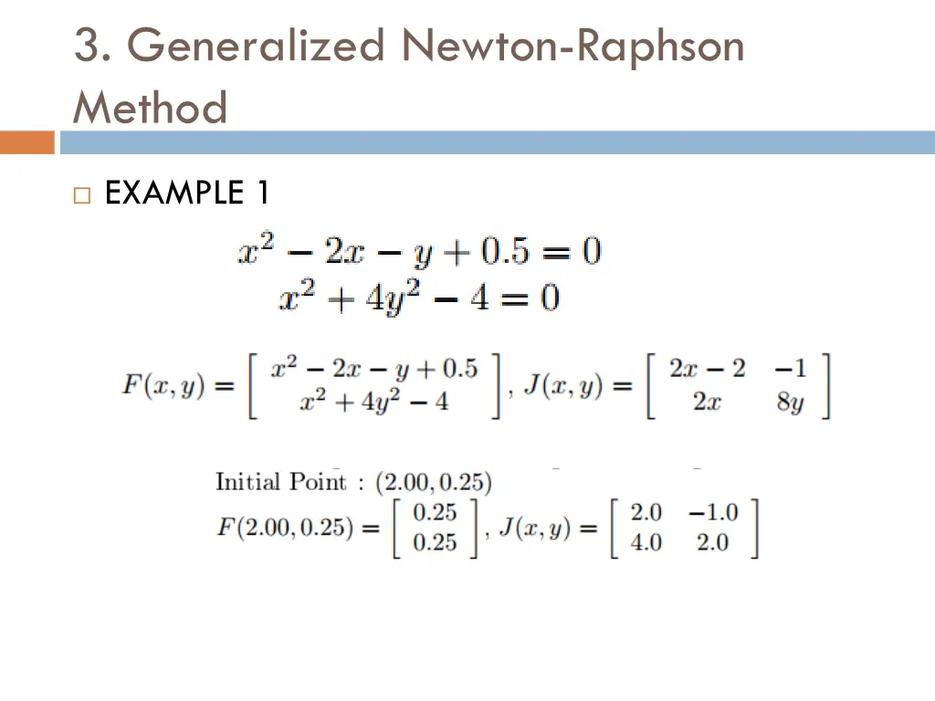 3 generalized newton raphson method 6