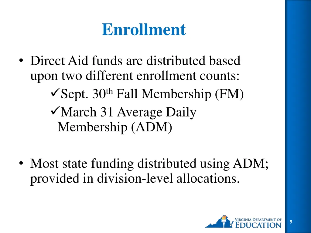 enrollment
