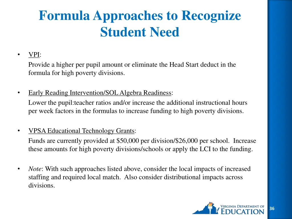 formula approaches to recognize student need 4