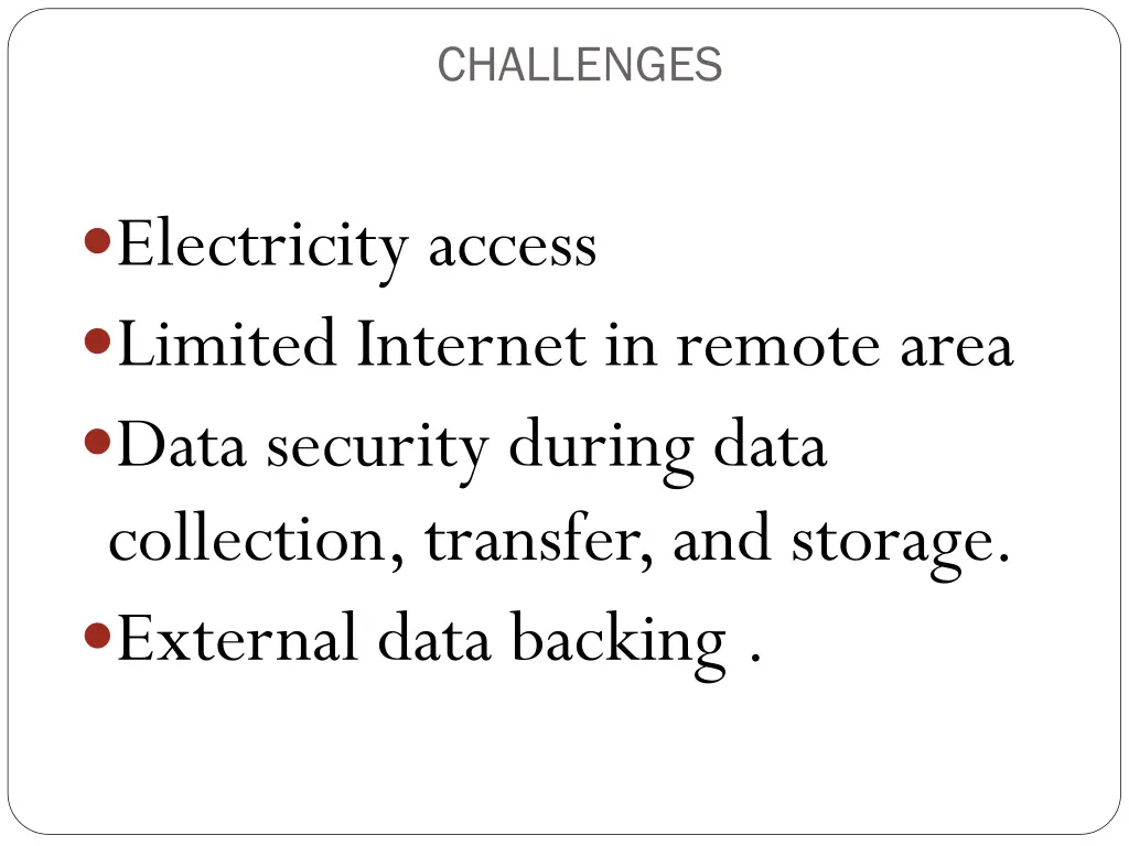 challenges