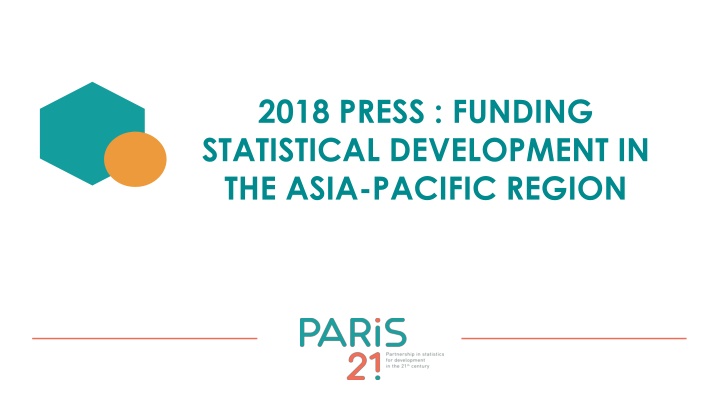 2018 press funding statistical development