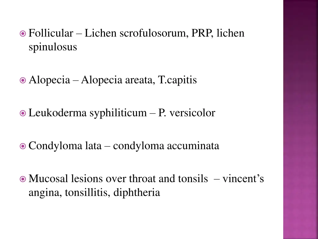 follicular lichen scrofulosorum prp lichen