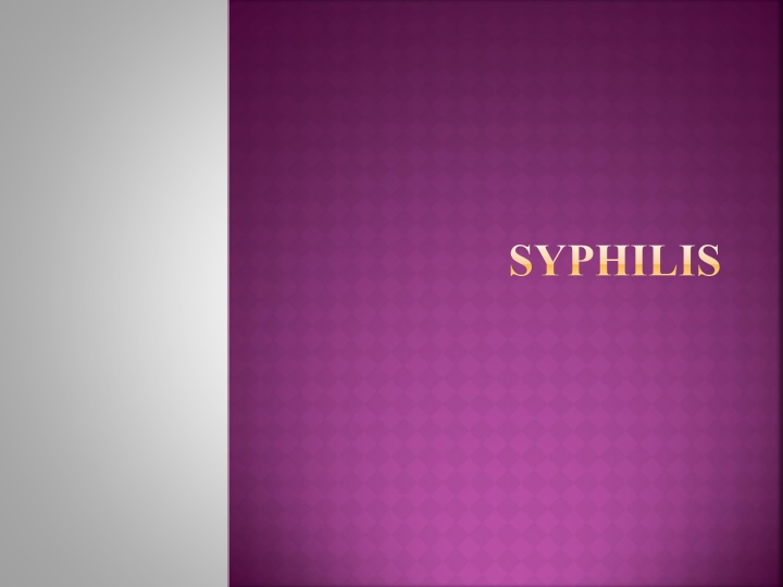 syphilis
