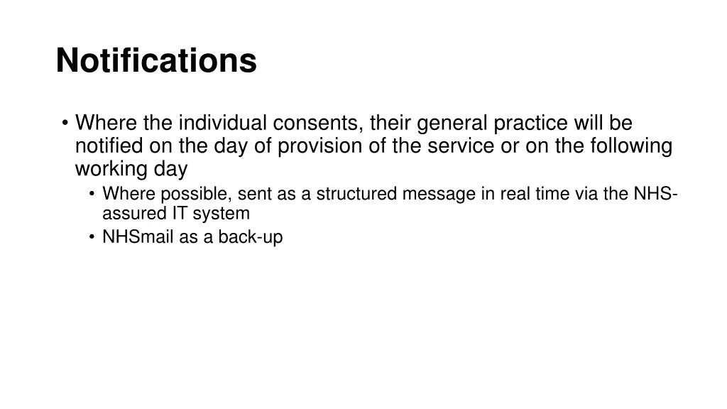 notifications