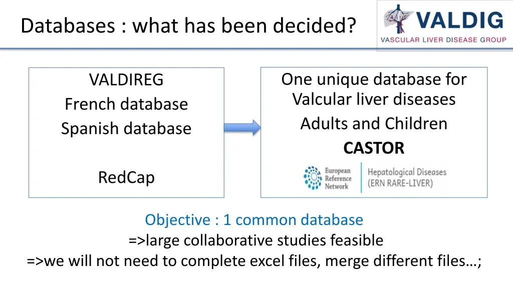 databases what has been decided