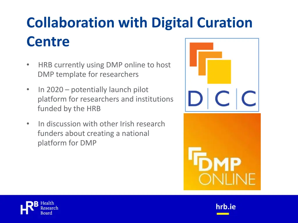 collaboration with digital curation centre
