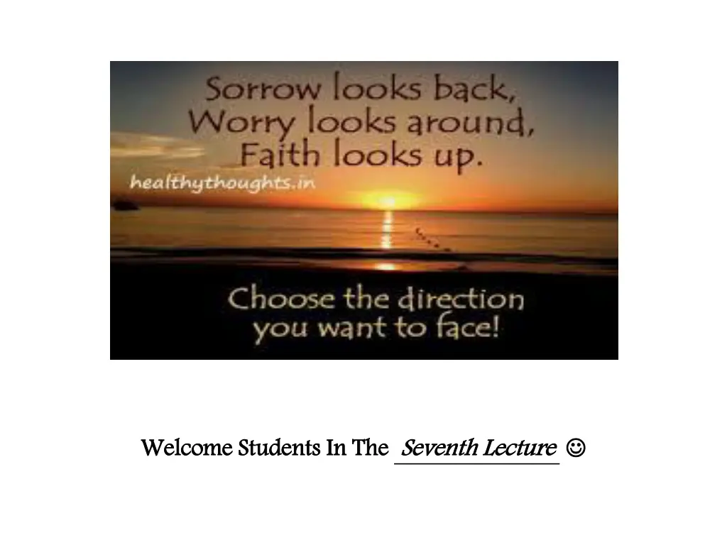 welcome students