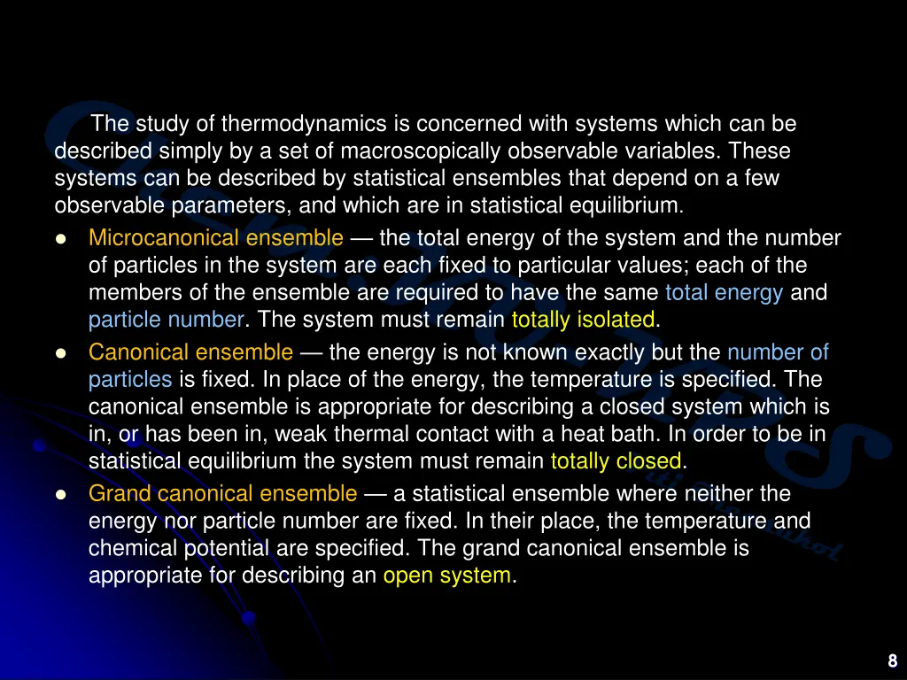 the study of thermodynamics is concerned with