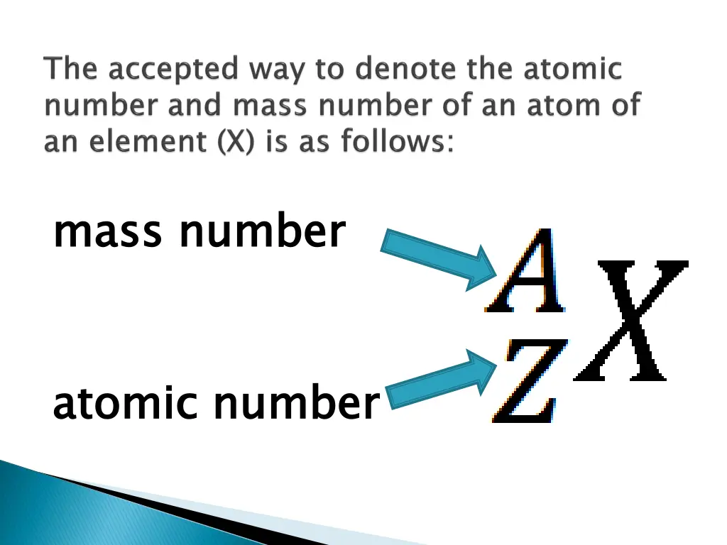 mass number