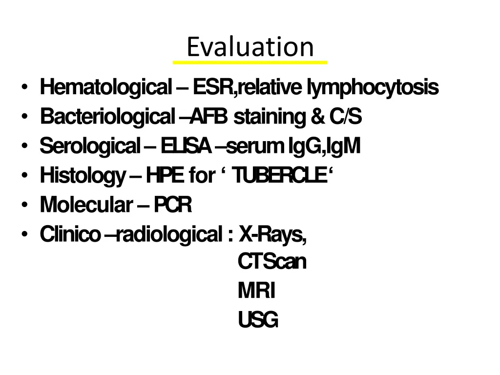 evaluation