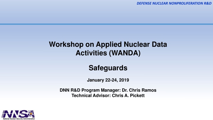 defense nuclear nonproliferation r d