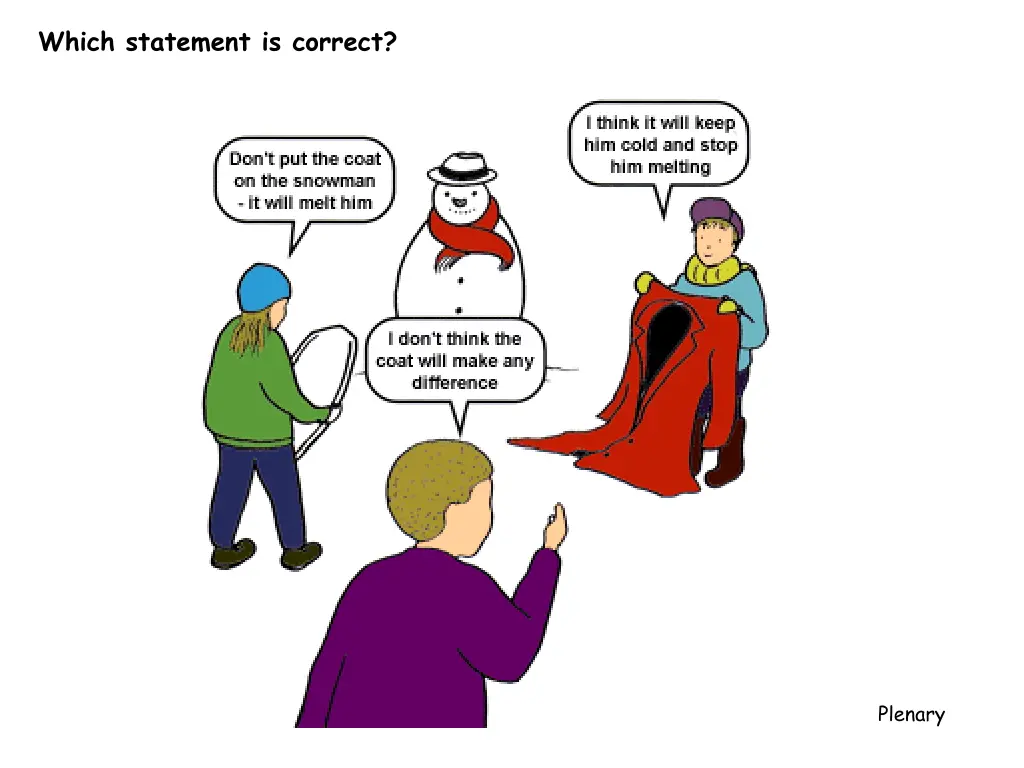 which statement is correct