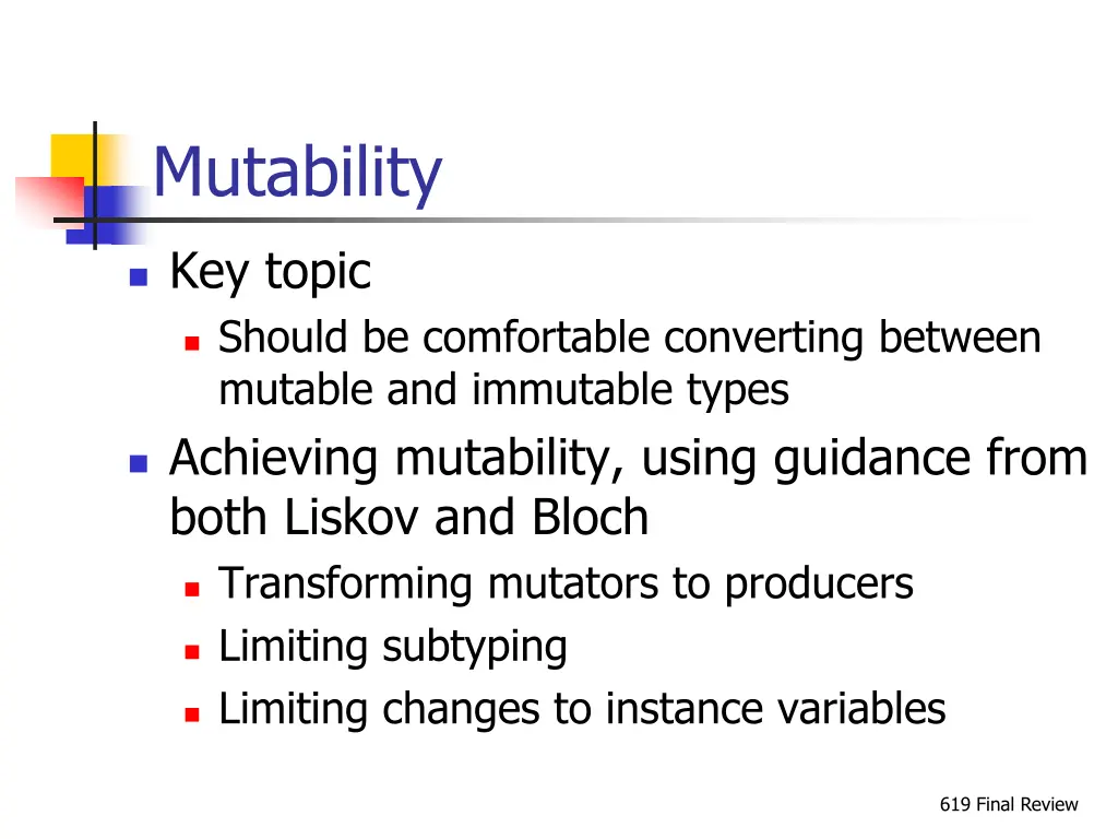 mutability