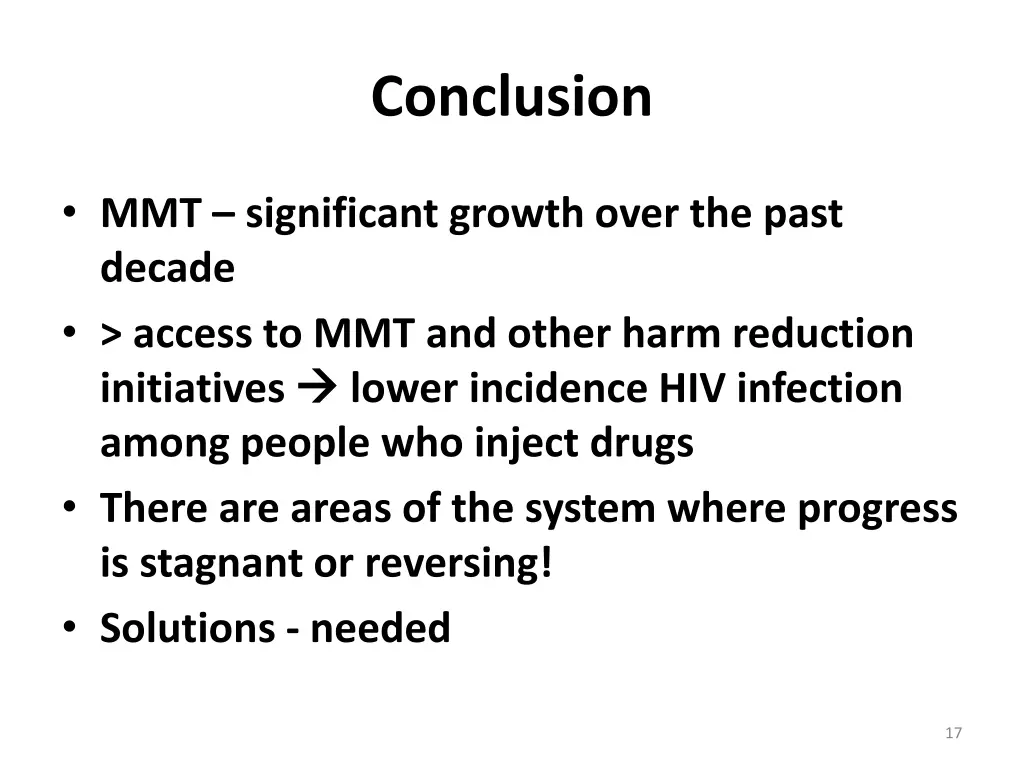 conclusion