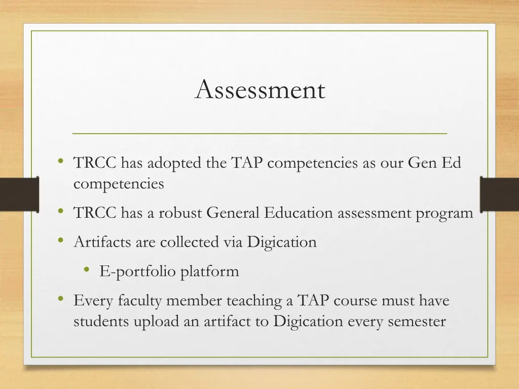 assessment