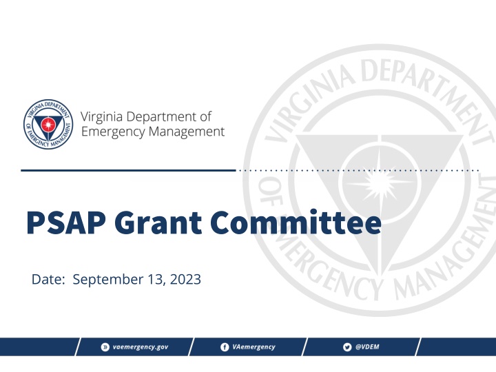 psap grant committee