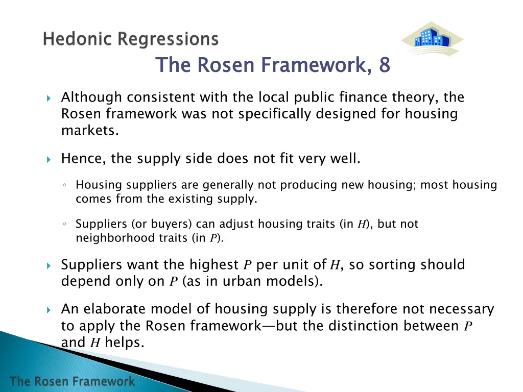 the rosen framework 8
