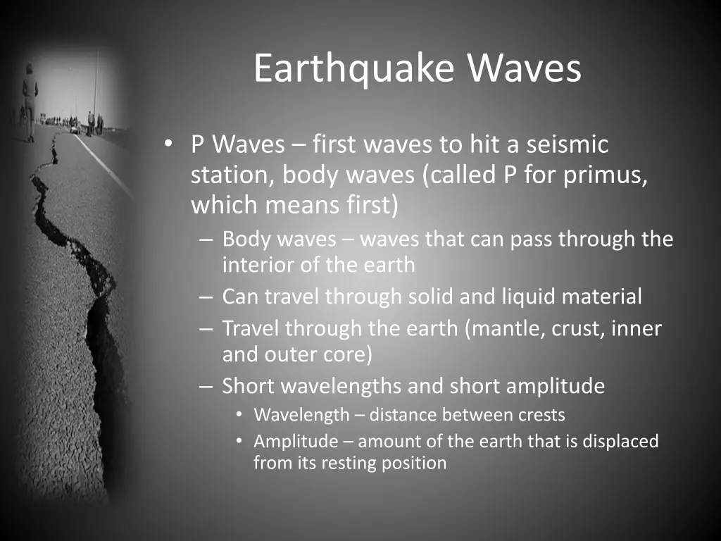 earthquake waves 1