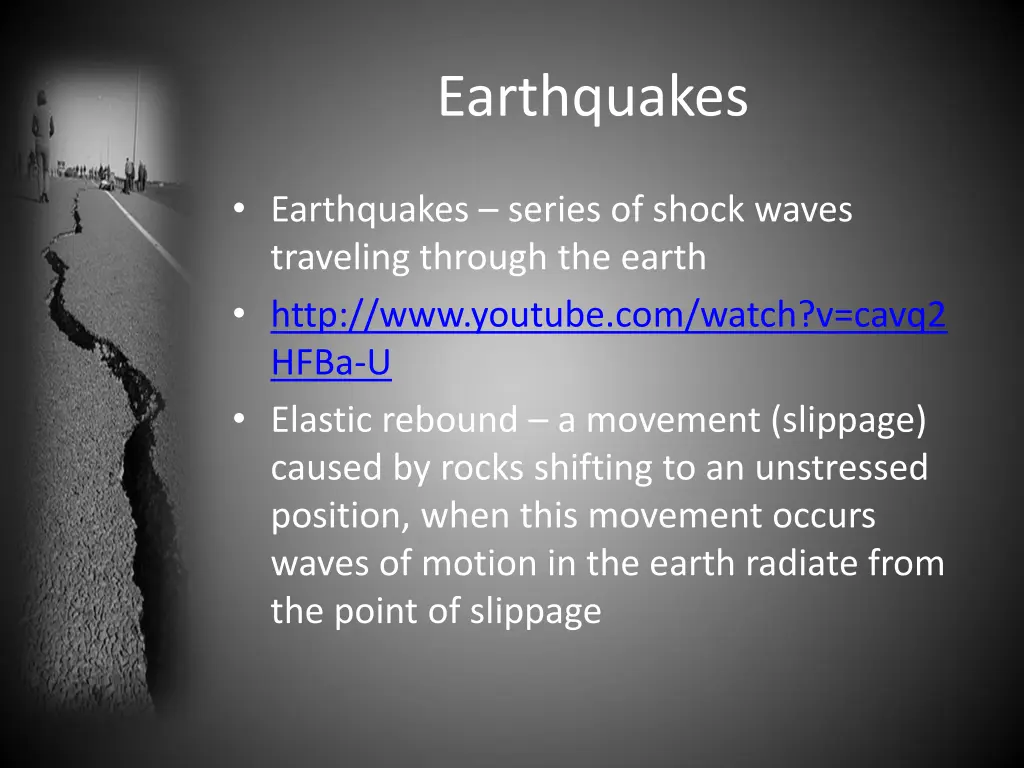 earthquakes 1