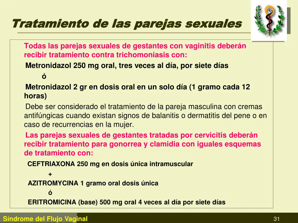 tratamiento de las parejas sexuales tratamiento