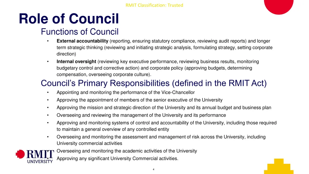 rmit classification trusted 3