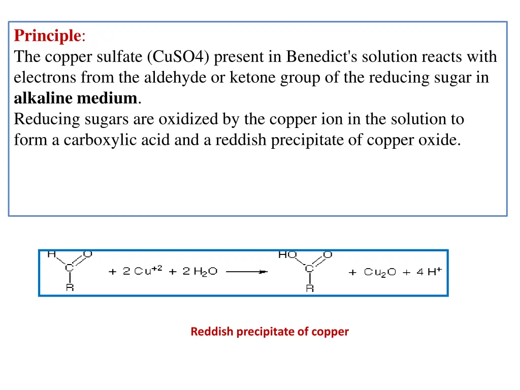 principle the copper sulfate cuso4 present
