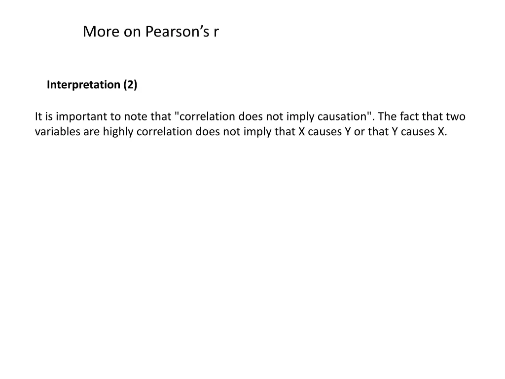 more on pearson s r 1