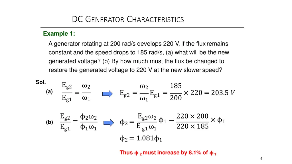 dc g enerator c haracteristics 2