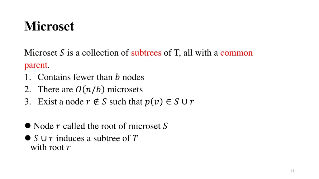 microset