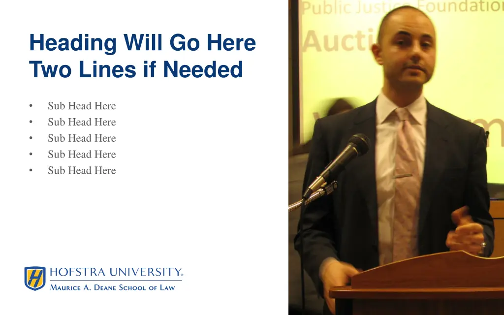 heading will go here two lines if needed