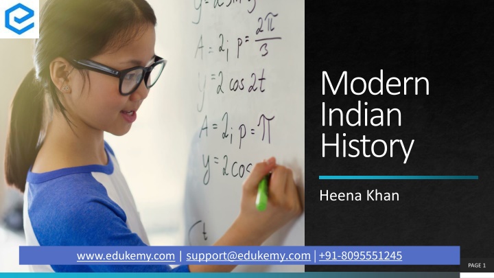 modern indian history