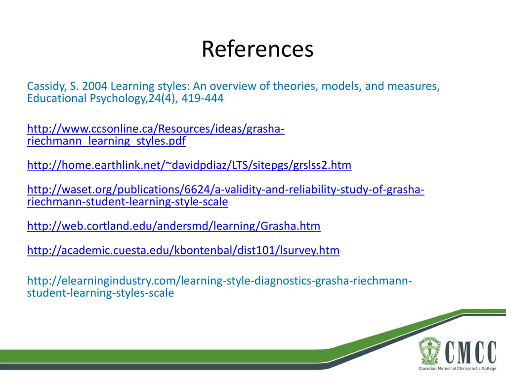 references