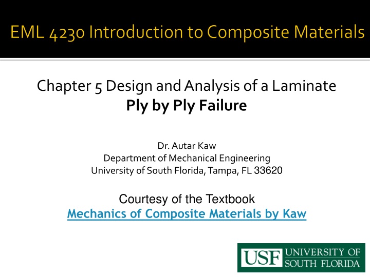 chapter 5 design and analysis of a laminate