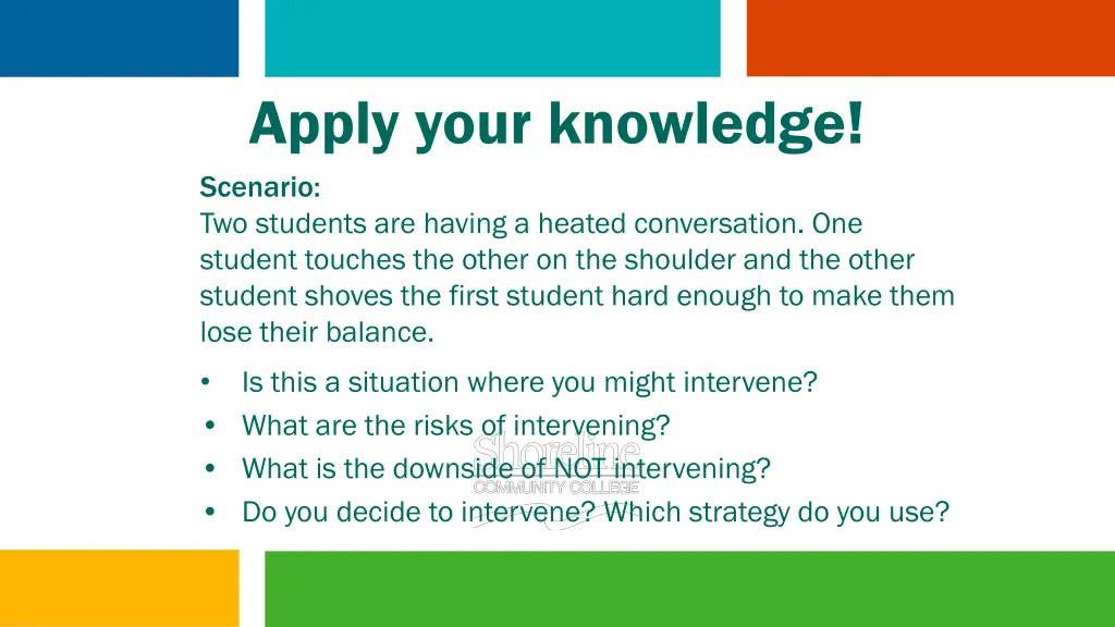 apply your knowledge 1