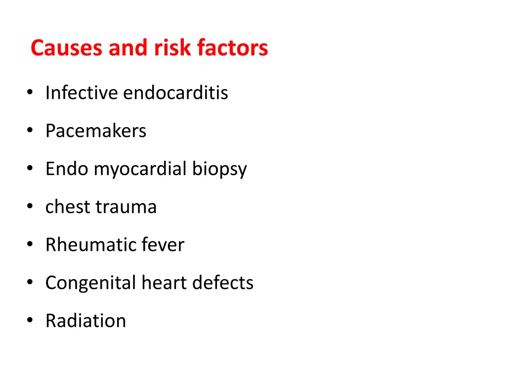 causes and risk factors 1