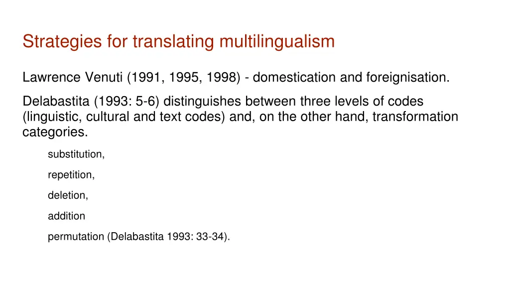 strategies for translating multilingualism