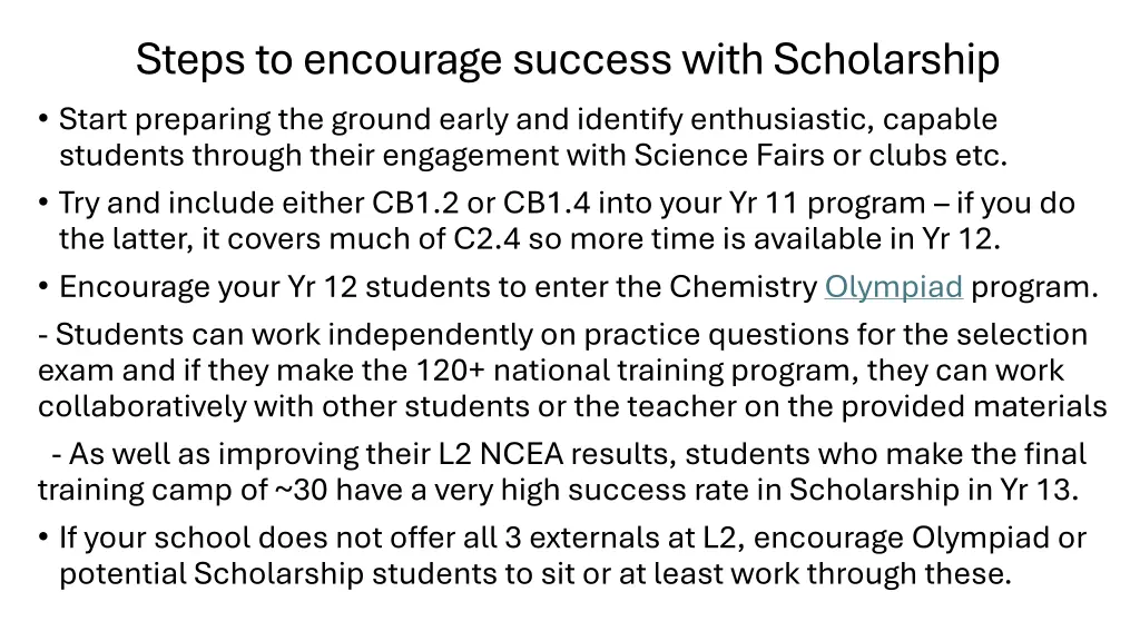 steps to encourage success with scholarship start