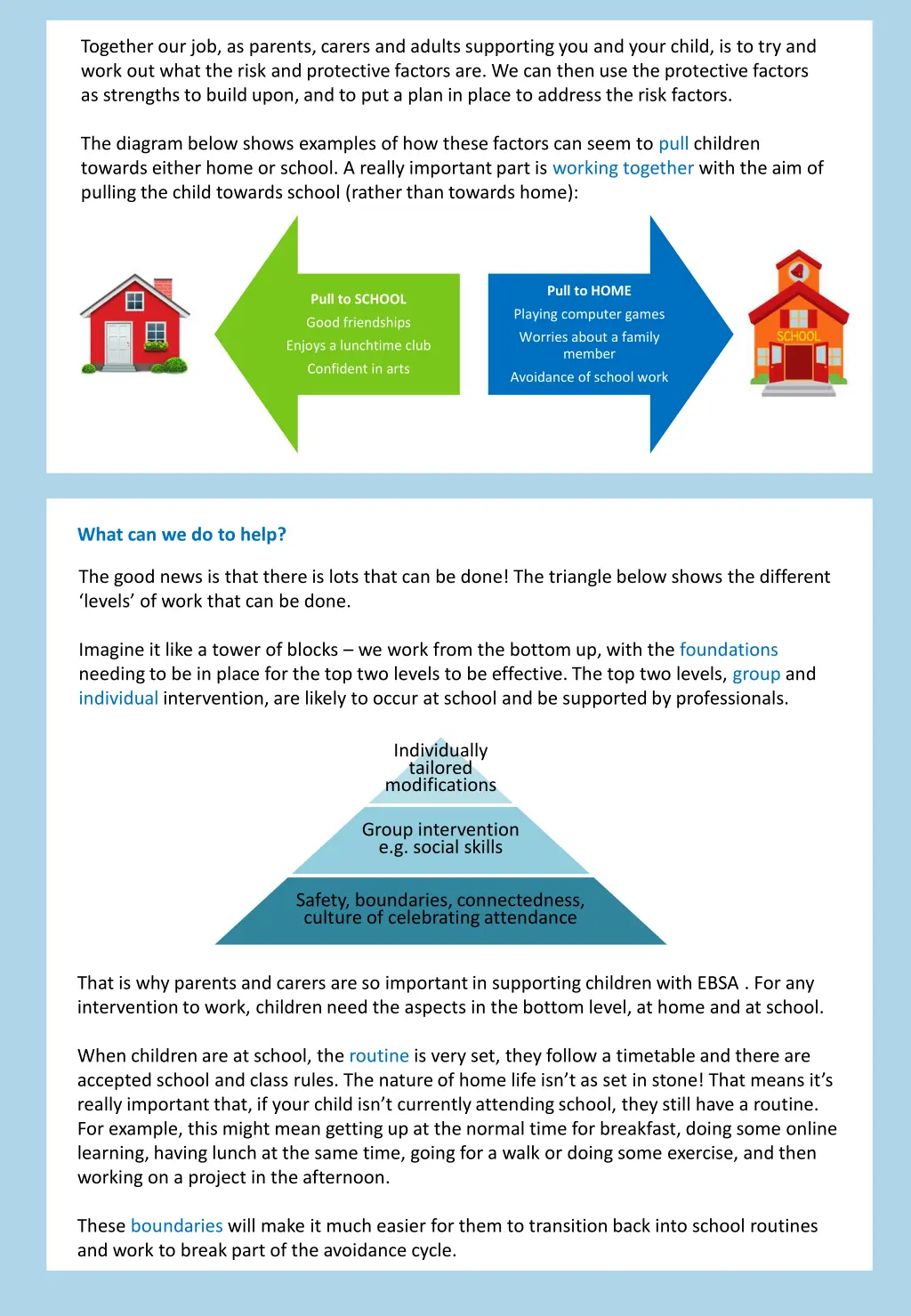 together our job as parents carers and adults