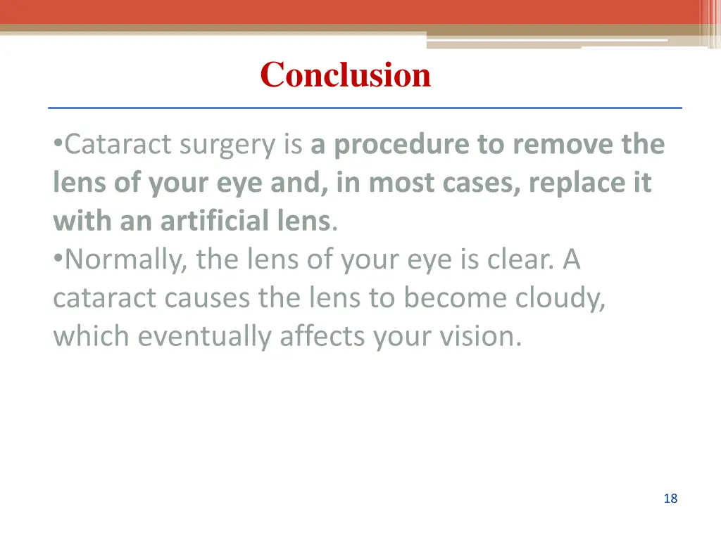 conclusion