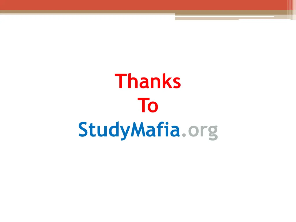 thanks to