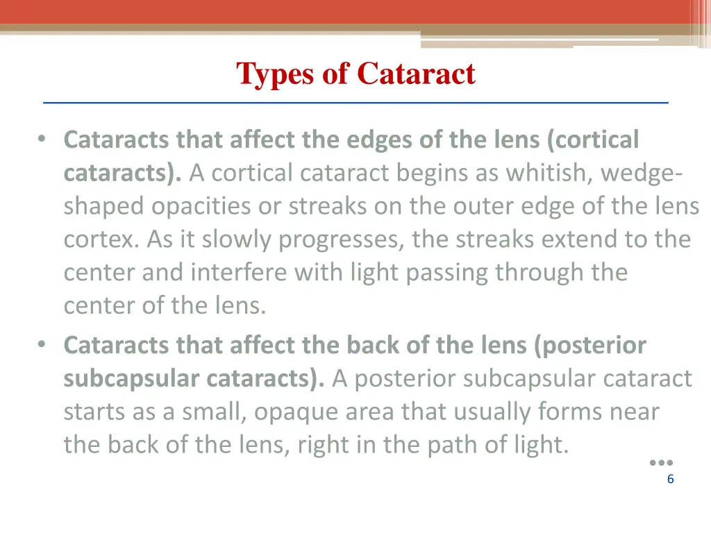 types of cataract 1