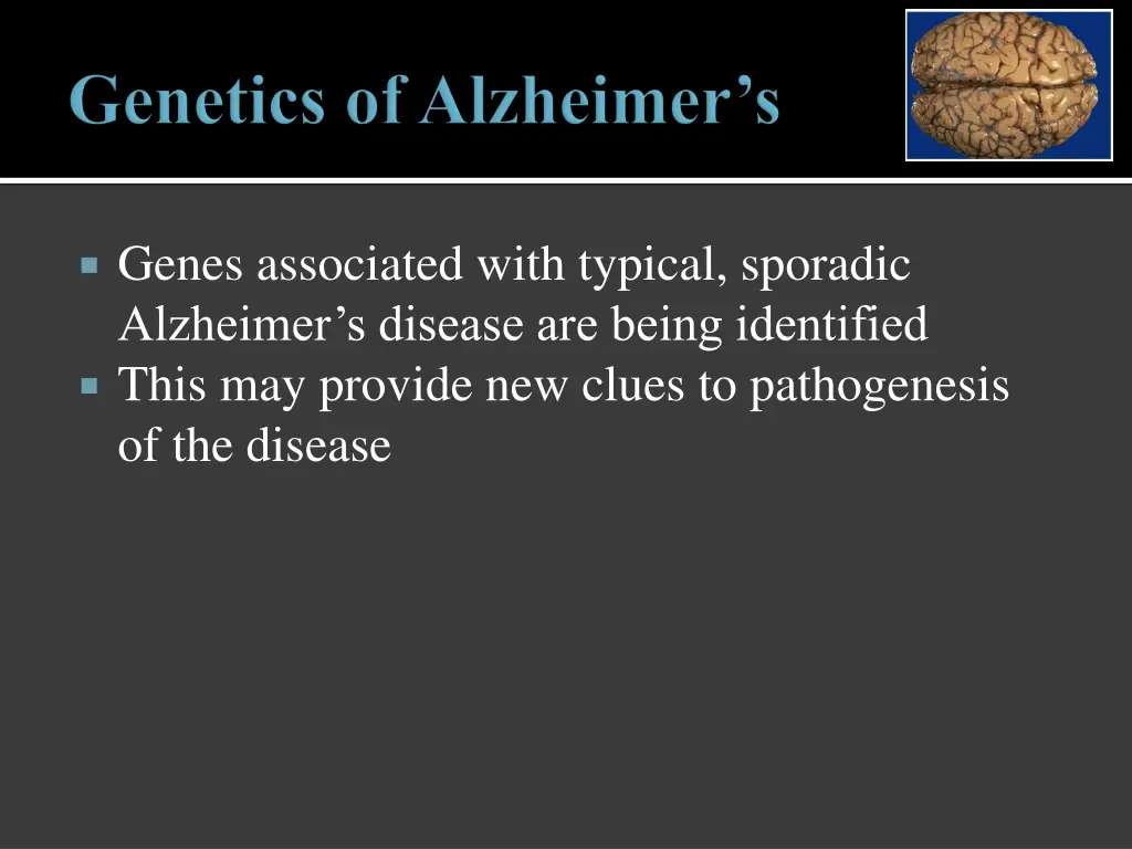 genes associated with typical sporadic alzheimer