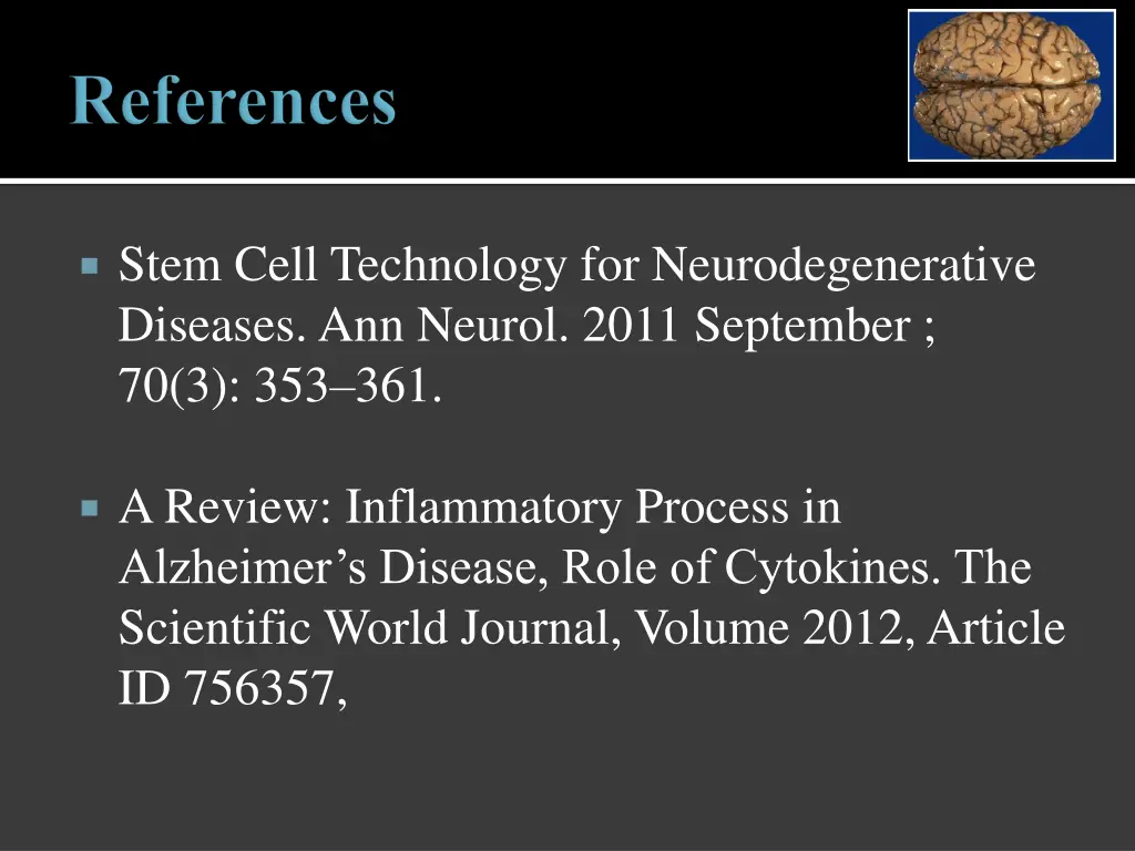 stem cell technology for neurodegenerative