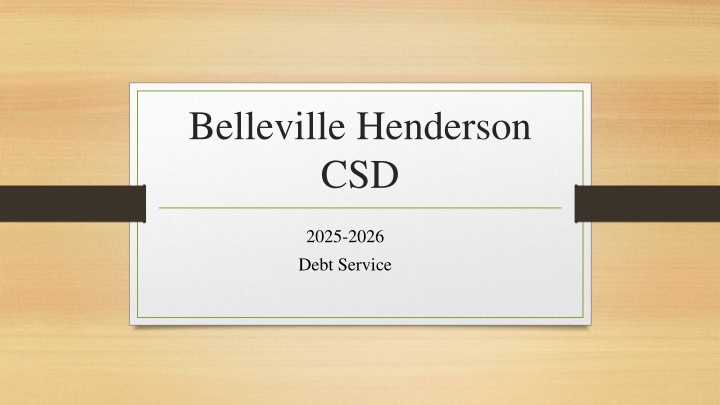 belleville henderson csd