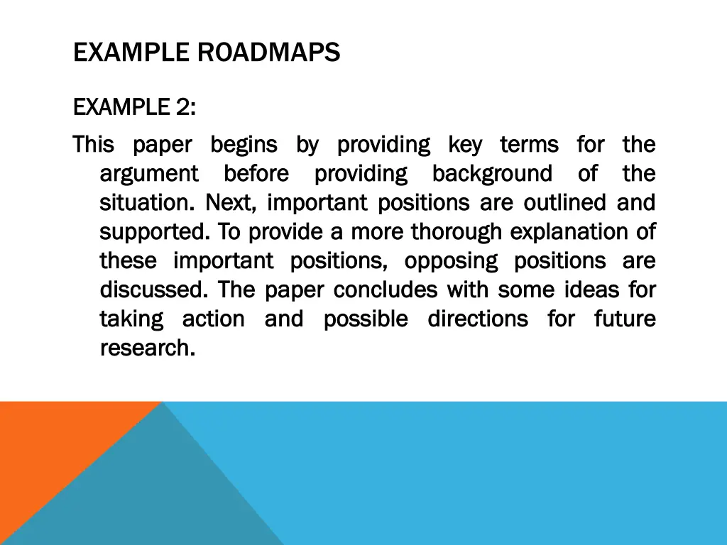 example roadmaps 1
