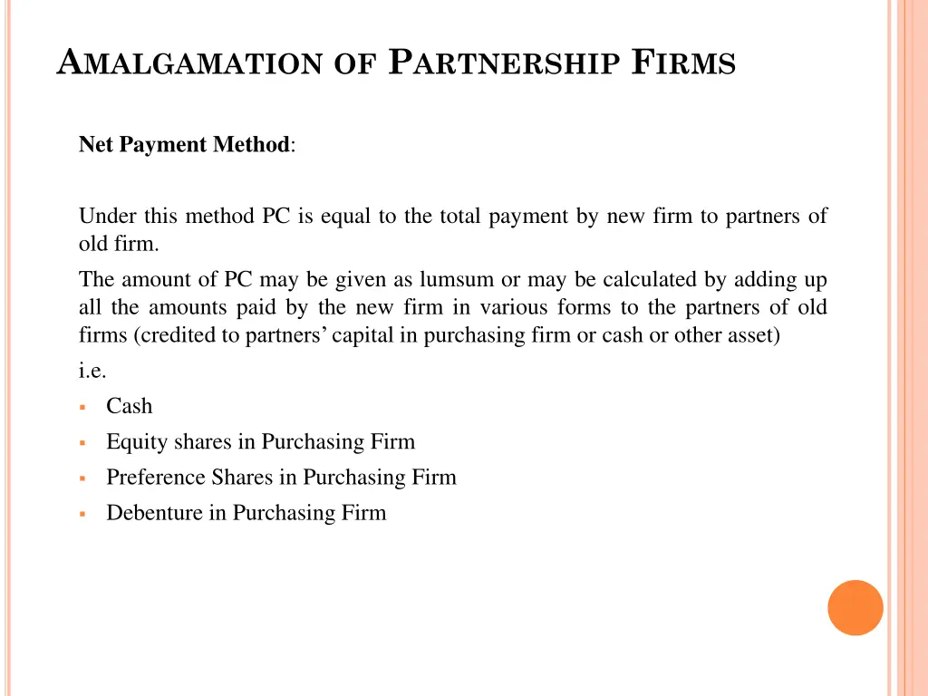 a malgamation of p artnership f irms 4