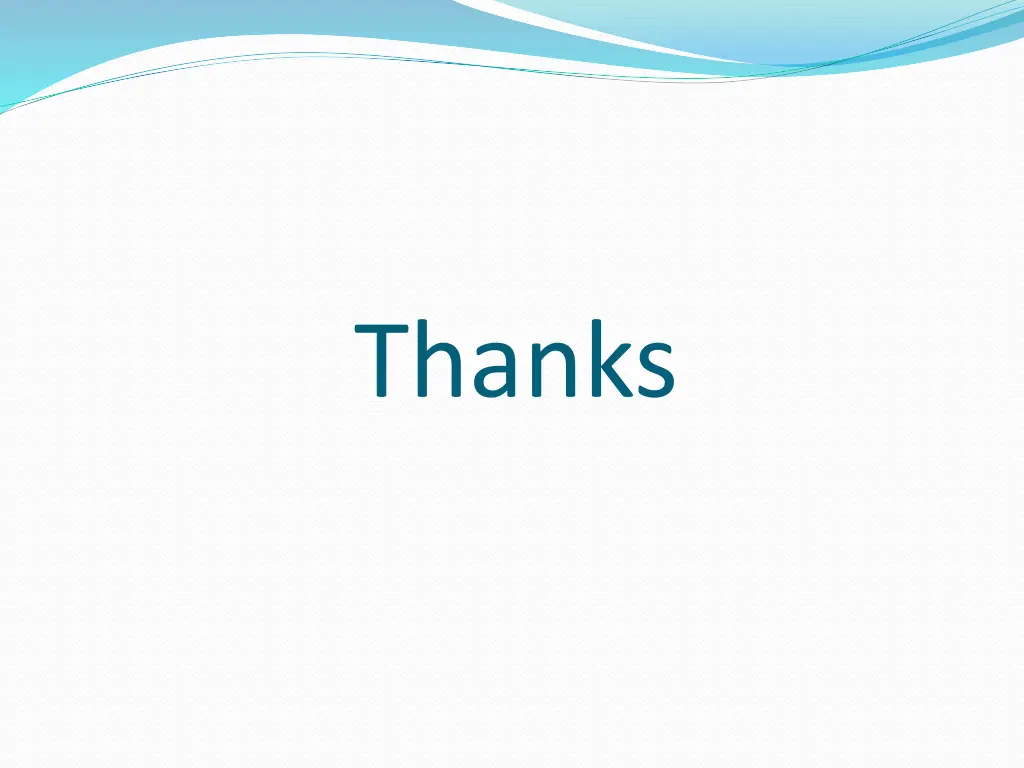 thanks