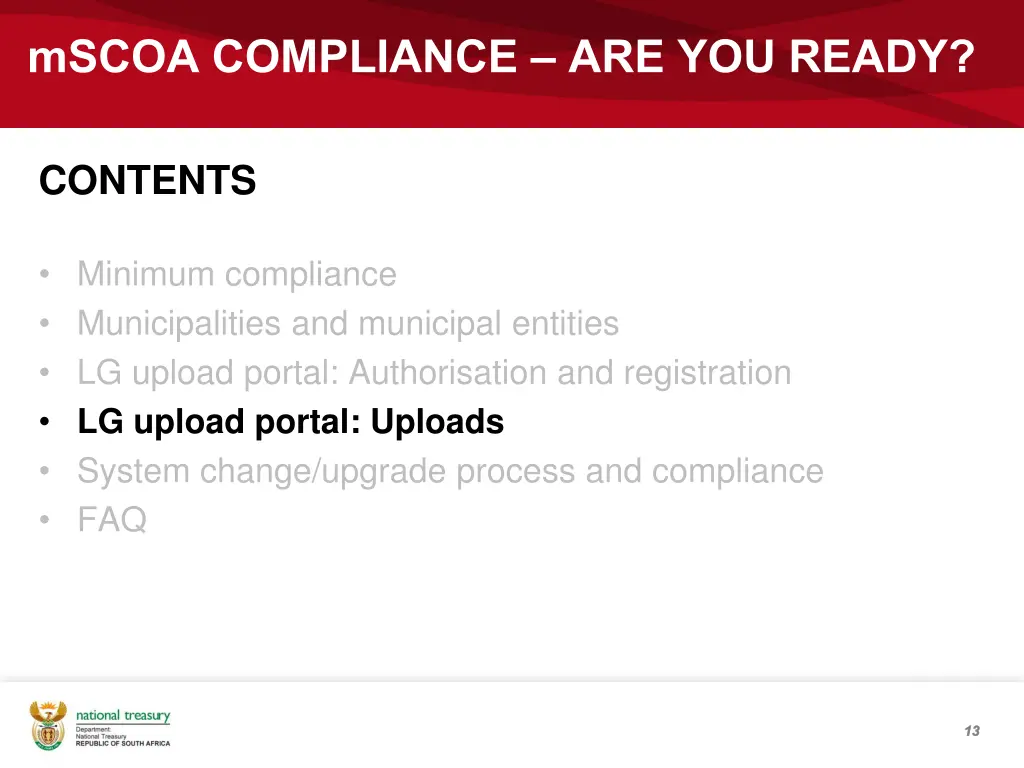 mscoa compliance are you ready 10