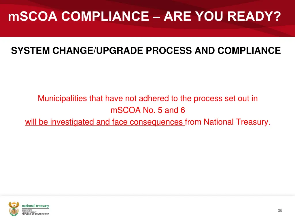 mscoa compliance are you ready 23